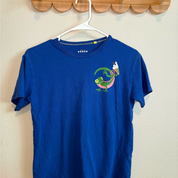 Boden Other - Boden Blue Crewneck Tee with Colorful Logo